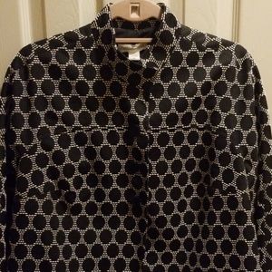 Coldwater Creek black and white jacket